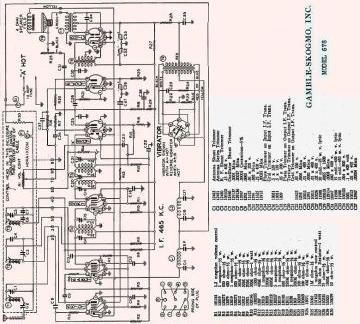 Coronado 678 schematic circuit diagram